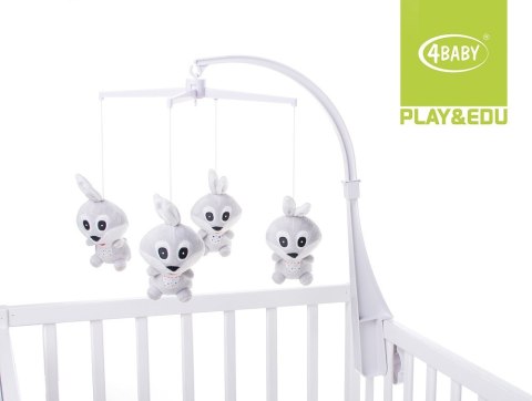 Karuzela pluszowa królik R08 4baby