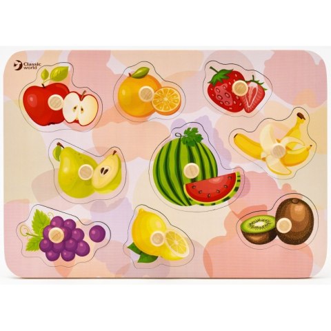 Układanka Puzzle Pinezkowe Owoce Classic World