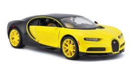 MAISTO 31514-01 Bugatti Chiron żółty samochód 1:24