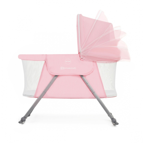 Lovi Kinderkraft Praktyczne łóżeczko kołyska 3w1 - Pink