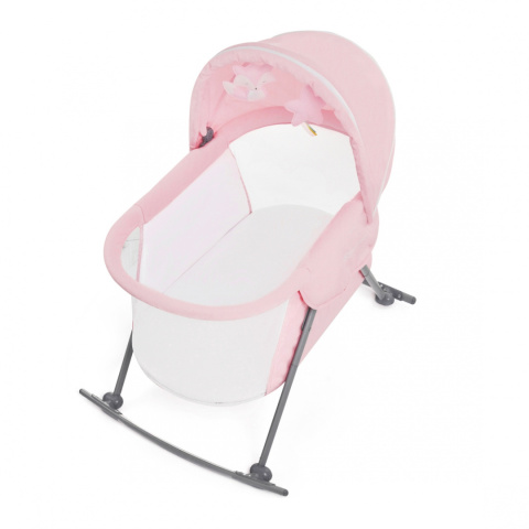 Lovi Kinderkraft Praktyczne łóżeczko kołyska 3w1 - Pink