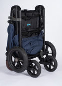 M4x MAST Swiss Design 2w1 wózek głęboko-spacerowy do 22 kg, waży tylko 9,5 kg - Blueberry