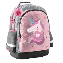 Plecak 2-komorowy Unicorn Pink Jednorożec PP22JE-116 PASO