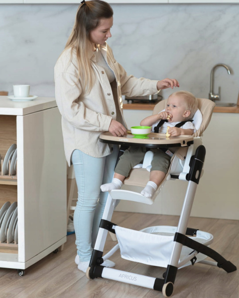 Apricus Carrello krzesełko do karmienia CRL-14201 Pale Terracota