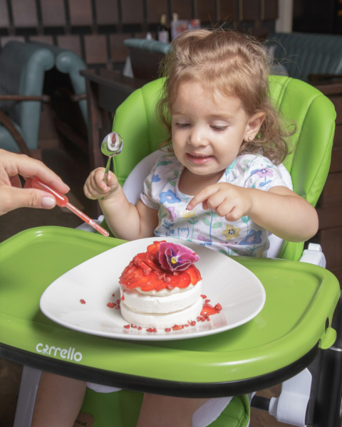 Apricus Carrello krzesełko do karmienia CRL-14201 Ripe Lime