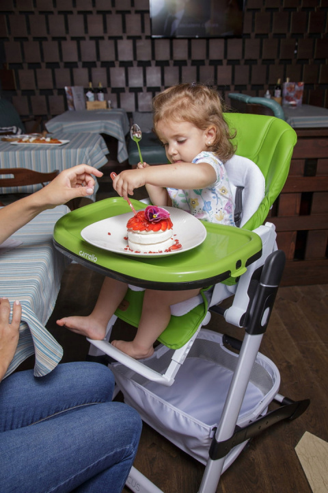 Apricus Carrello krzesełko do karmienia CRL-14201 Ripe Lime