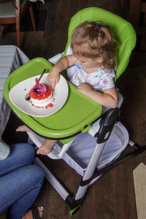 Apricus Carrello krzesełko do karmienia CRL-14201 Ripe Lime