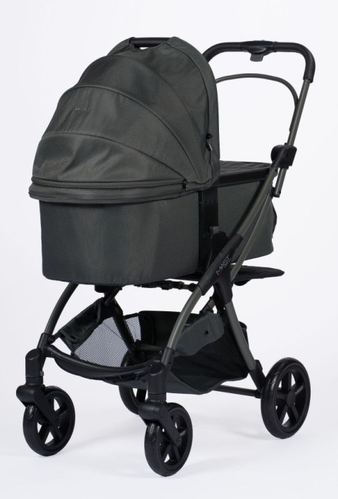 M2x MAST Swiss Design 2w1 wózek głęboko-spacerowy do 22 kg, waży tylko 7,5 kg - Volcanic Ash