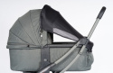 M2x MAST Swiss Design 2w1 wózek głęboko-spacerowy do 22 kg, waży tylko 7,5 kg - Volcanic Ash