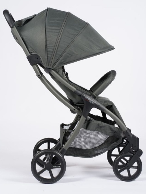 M2x MAST Swiss Design 2w1 wózek głęboko-spacerowy do 22 kg, waży tylko 7,5 kg - Volcanic Ash