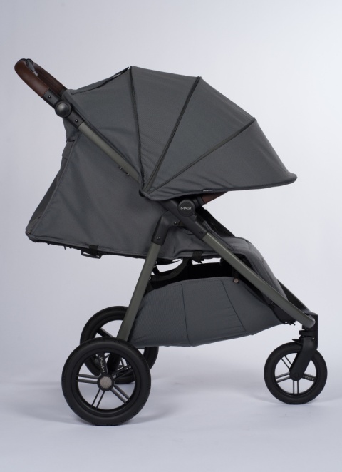 M3x MAST Swiss Design wózek spacerowy do 22 kg, waży tylko 9 kg - Volcanic Ash