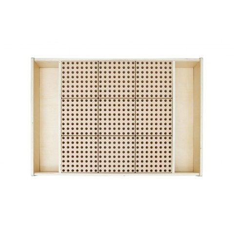 MASTERKIDZ Drewniany Stół Edukacyjny + AKCESORIA STEM WALL