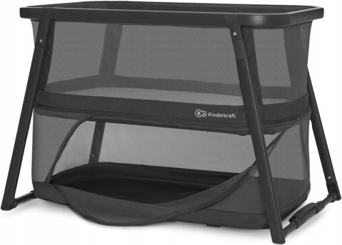 SOFI PLUS 4w1 Kinderkraft Łóżeczko turystyczne Kojec Kołyska - Grey