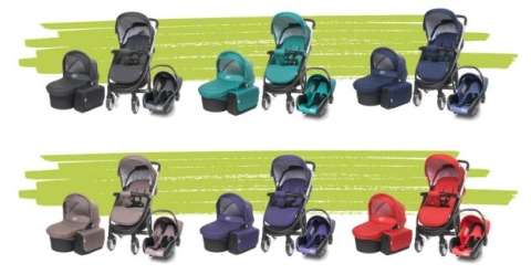 ATOMIC New 3w1 4Baby wózek wielofunkcyjny + torba