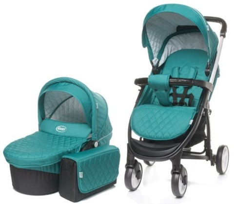 ATOMIC New 3w1 4Baby wózek wielofunkcyjny + torba