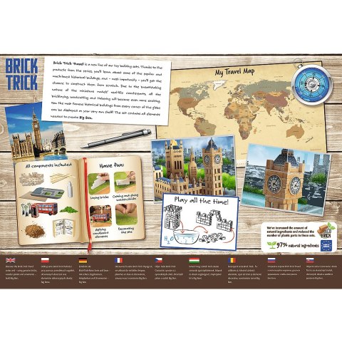BRICK TRICK 61552 Travel - Big Ben