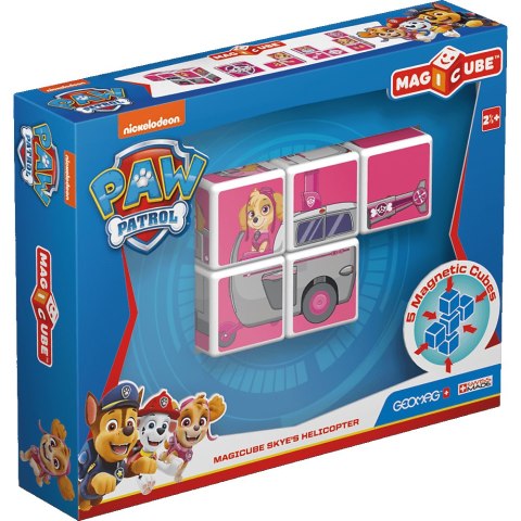 GEOMAG G081 Magicube Paw Patrol - Pojazd Skye - klocki magnetyczne 5 el.