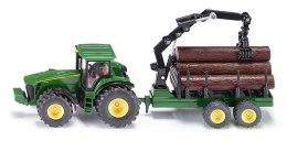 SIKU Farmer S1954 Traktor z przyczepą leśną