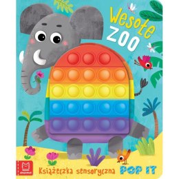 Zoo książeczka z pop it