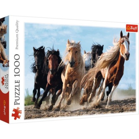 TREFL 10446 Puzzle 1000 el. Galopujące konie