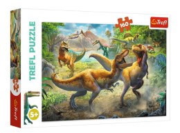 TREFL 15360 Puzzle ''160'' Walczące Tyranozaury