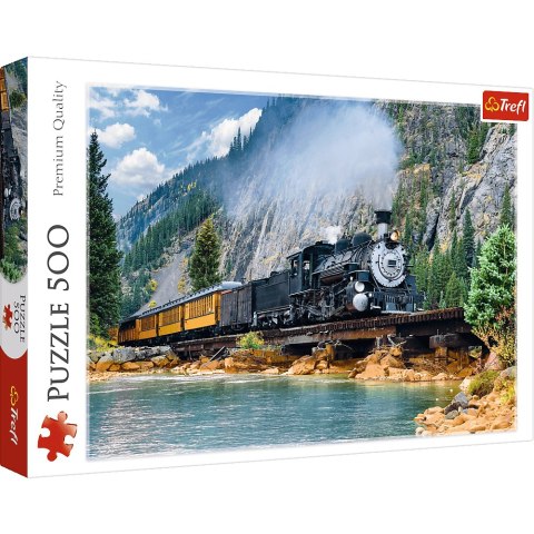 TREFL 37379 Puzzle 500 el. Górski pociąg