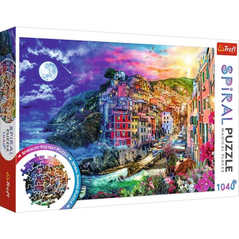 TREFL 40016 Puzzle 1040 el. Spiral Puzzle Magiczna zatoka