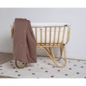 Childhome kocyk pikowany 140 x 100 cm rust CHILDHOME