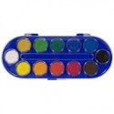 Farby akwarele w plastikowym etui - 12 kolorów locomotif HERLITZ