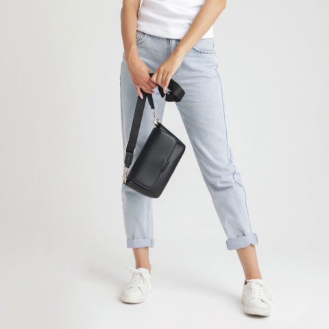 KENZA JOISSY Mała torebka crossbody na ramię dla Mamy - Black