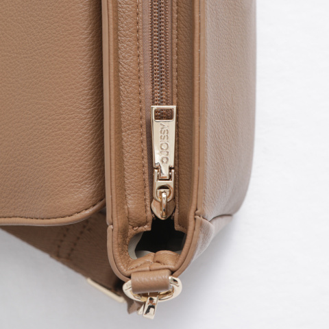 KENZA JOISSY Mała torebka crossbody na ramię dla Mamy - Blush Beige