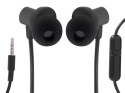 L-BRNO Słuchawki douszne przewodowe jack 3,5mm czarna