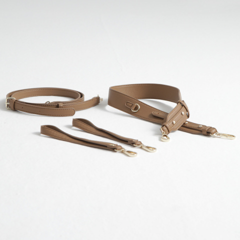 MIDI JOISSY Torebka crossbody i organizer do wózka 2w1 - Almond