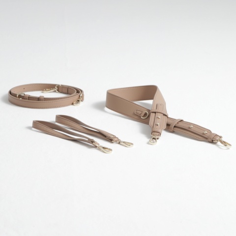 MIDI JOISSY Torebka crossbody i organizer do wózka 2w1 - Blush Beige