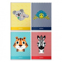 Zeszyt 32 kartkowy a5 w kratkę - cute animals HERLITZ