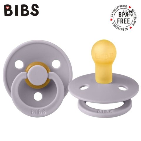 BIBS COLOUR FOSSIL GREY S Smoczek Uspokajający kauczuk Hevea