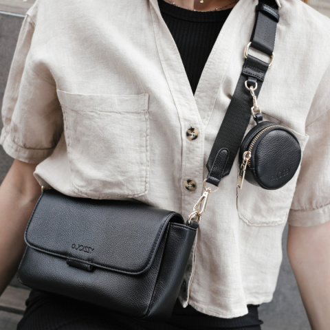 CONNECT IT JOISSY Opakowanie na smoczek i mini portfel - Black