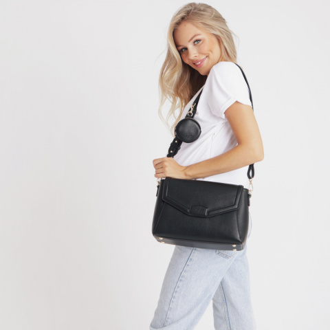 CONNECT IT JOISSY Opakowanie na smoczek i mini portfel - Black