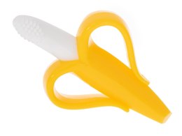 Gryzak silikonowy szczoteczka na ząbkowanie banan
