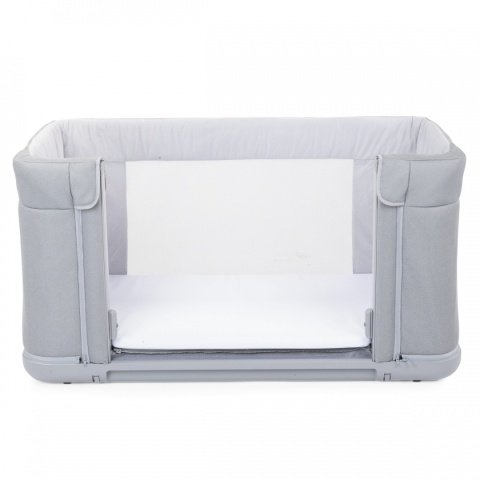 NEXT 2 ME FOREVER OUTLET Chicco Łóżeczko dostawne 0m+ Next2Me COOL GREY