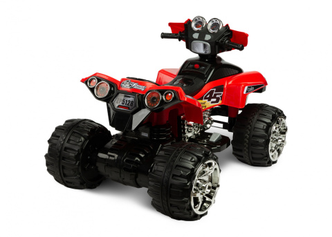 Quad Cuatro od 3 lat Toyz by Caretero - Red
