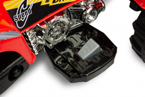 Quad Cuatro od 3 lat Toyz by Caretero - Red