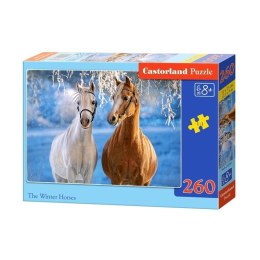 Puzzle 260 el. winter horses