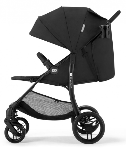 ASKOY Kinderkraft wózek spacerowy do 22 kg, waga wózka 9 kg - Black