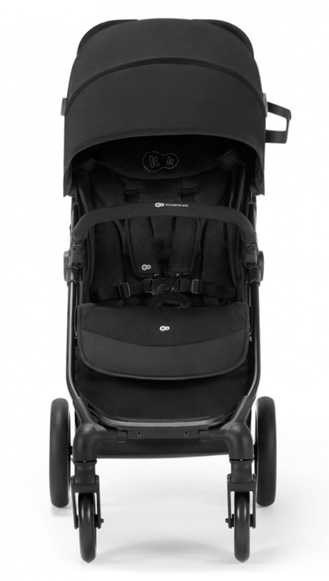 ASKOY Kinderkraft wózek spacerowy do 22 kg, waga wózka 9 kg - Black