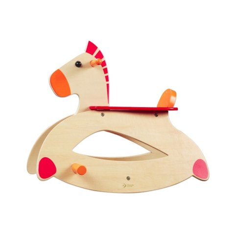 CLASSIC WORLD Drewniany Konik Na Biegunach Bujak