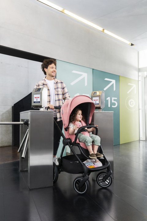 NEA Kinderkraft dziecięcy wózek spacerowy do 22 kg - Midnight Black