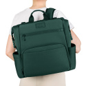 CUBE Lionelo plecak torba do wózka, 12 kieszeni - Green