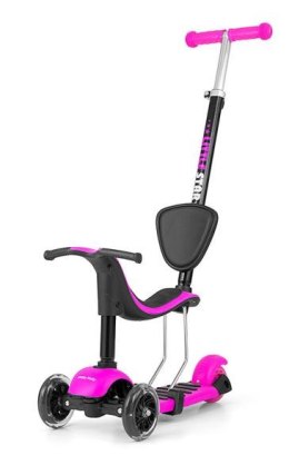Hulajnoga Scooter Little Star Pink 3w1 Milly Mally