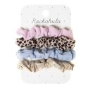 Rockahula Kids - 4 gumki do włosów Luna Leopard